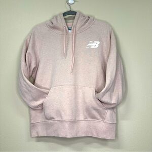 New Balance Sweatshirt | Light Pink Hoodie | Size M